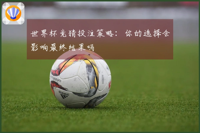 世界杯竞猜投注策略：你的选择会影响最终结果吗